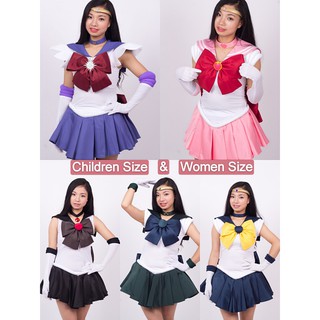 Children Size Adults Size Premium Halloween Sailor Moon Costume Cosplay Costume LQ123-B