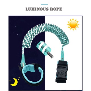 Children's anti-lost rope baby outdoor safety belt 1.5m children walking traction rope cod