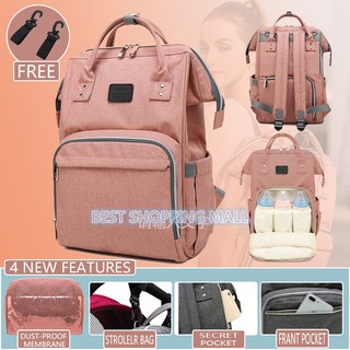Fashion Mommy Upgraded Diaper Bag Backpack Baby Nappy Bag