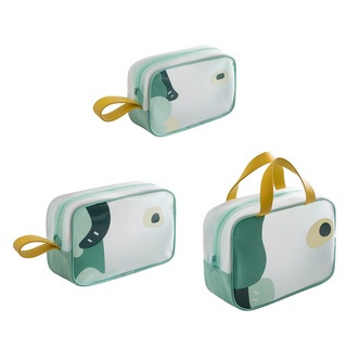 SC TPU Cosmetic Bag Portable Travel Handbag Case Waterproof Storage Toiletry Pouch Makeup Organizer