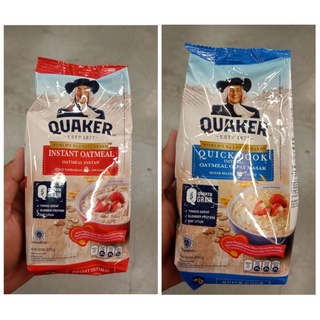 Oatmeal Instant Quaker Oatmeal 200gr / Quaker Quick Cook Oatmeal 200gr / Oatmeal Queker