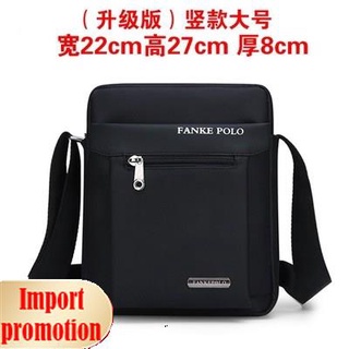 ☬Cross-body backpack satchel bag casual men cloth canvas s new oxford vertical single small briefcas