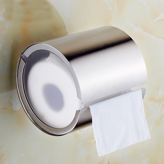Solid 304 Stainless Steel WC Toilet Paper Holder Toilet Tissue cover Roll Holder SU858