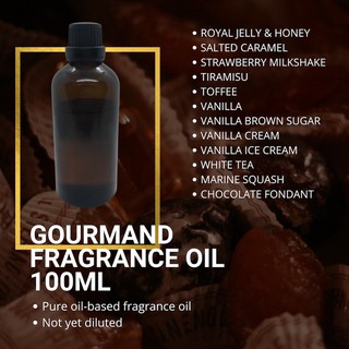 100ml GOURMAND SCENTS FRAGRANCE OIL 2