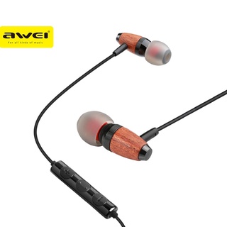 Awei ES-60TY In-Ear Earphones Headset Sports Wired Headphone Earbuds Waterproof High Quality Audio E
