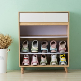 【Summer】Self designed folding shoe rack simple shoe cabinet shoe storage rack household bedroom shoe support shoe rack