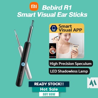 【Spot goods】▼Bebird R1 Visual Ear Pick Endoscope HD Cleaner Precision Mini Camera Care Xiaomi Youpin