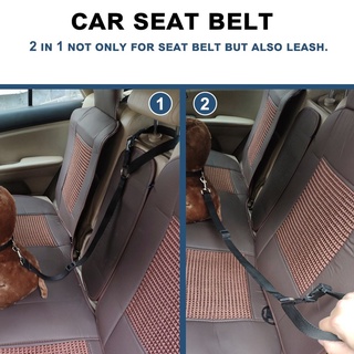 Adjustable Pet Safety Seat Belt Dog Practical Seat Belt Harness Leash Travel Clip Strap Lead Car Bel (2)