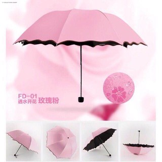 uv umbrellaumbrella△Magic UV Folding Sun Rain Windproof Flowering Umbrella