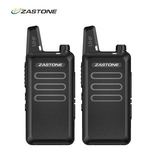 2PCS ZASTONE X6 mini walkie talkie uhf two way radio FM Ricetrasmettitore USB walkie-talkie Communic