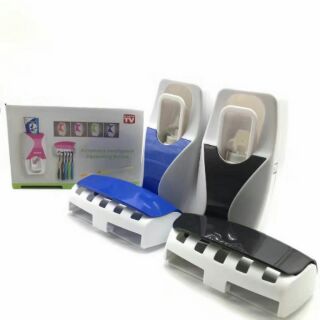 SAC Tooth Paste Dispenser Automatic With Toothbrush Holder Toothpaste Dispenser