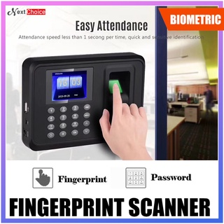 Stand Alone Biometric 2.4inch Biometric Fingerprint Attendance Machine Colored Screen (1)