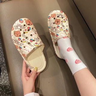 2021 New Style Cave Shoes Women Wear Lovely Student Travel Ins Non Slip Thick Bottomed Beach Baotou Slippers Outside in Summer