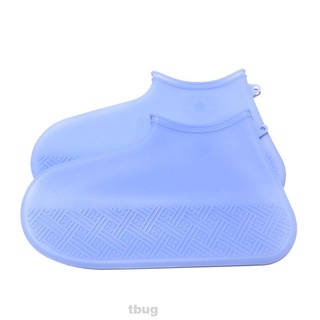 Hiking Protective Rain Reusable Silicone Thicken Shoe Cover