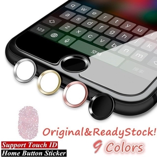 IPhone Fingerprint Sticker 5S / SE / 6 / 6s / 7/8 Plus / IPad Air / Pro / Mini Metal Home Button