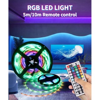 led strip Light 10M/5M 3528 LED Smd 2X 5M Rgb Led Light Strip 24 Key Remote Controller for room