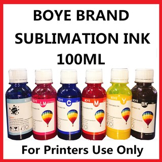 SALE!!!!!! Boye Sublimation Ink 100ml (Cyan/Magenta/Yellow/Black/Light Cyan/Light Magenta)