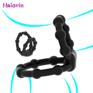 Double Penis Ring For Adult Men Ejaculation Delay Cock Ring Lasting Erection Cockring Male Sex Toys