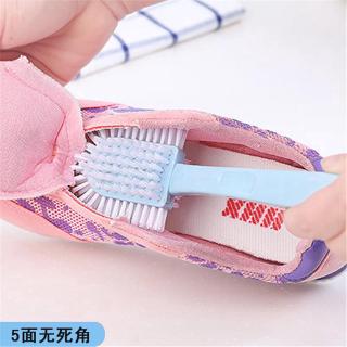 Special Brush for Washing Shoes Soft Double-sided Cleaning Brush Decontamination Universal Brush Multi-head Long Handle Cleaning Shoe Brush
