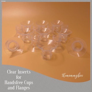 New products□❒Clear Flange Inserts for Breast Pump Flanges , Handsfree Cups and Wearable Breast Pump