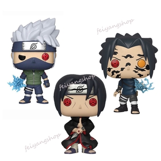 FUNKO POP Naruto Uzumaki Naruto Uchiha Itachi, Curse Seal Sasuke, Kakashi Figure Toy, Gift
