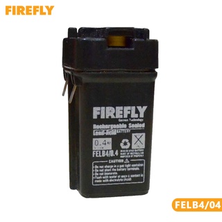 Rechargeable Battery FIREFLY FELB4/0.4 Sealed Lead Acid 0.4Ah 4V Maintenance Free