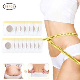 ducky 15PCS Traditional Chinese Medicine Slimming Navel Sticker Slim Patch Lose Weight Slim Patch