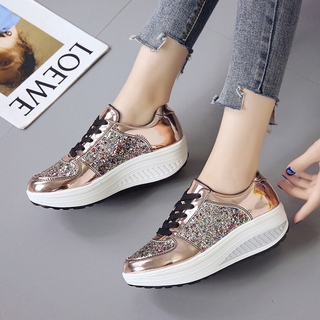 Fashion Women Casual Sneakers Lady's Wedges shoes for women on sale