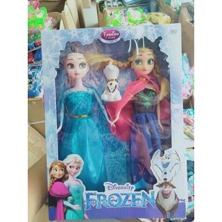 Frozen Barbie Doll (Elza and Ana)