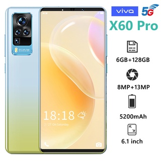 VIVO X60 Pro Plus Original Cellphone 5G 6GB+128GB 6.1Inch Phone Android Smartphone Sale Dual Sim COD