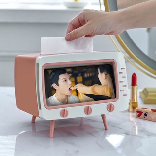 ⭐️Tita Shop⭐️ Creative 2 in 1 tissue box holder with phone stand