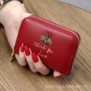 READY STOCK YILIA Fashion Women Wallet Multifunctional Zipper Wallet PU Leather Card Holder Coin Purse