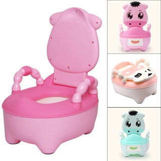 Baby Potty Toilet Training Seat Portable Plastic Child Potty Trainer Kids Indoor Baby Potty Chair Pl