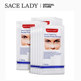 SACE LADY 14 Pcs Deep Cleansing Nose Strips Blackhead Remover Nose Masks