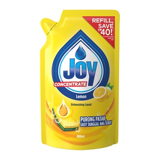 JOY Lemon Dishwashing Liquid Concentrate 600ml