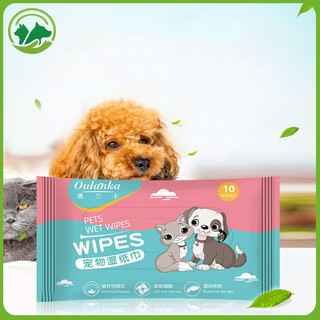 facedispenserbaby✺✺۞Pet Multipurpose Grooming Wipes Wet Tissue for Dogs&Cats