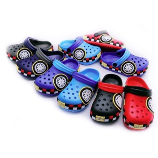 Child Truck Design Crocs For Kids Boy Sandals 19-35 0-9yrl