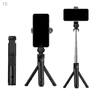 ❈☇Mobile Phone Bluetooth Selfie Stick With Tripod Integrated Multifunctional Stand YUE