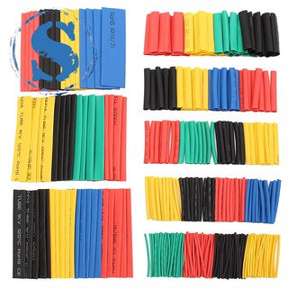 328x Electrical Cable Heat Shrink Tube Tubing Wrap Sleeve Assortment