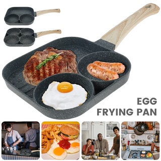 2/4 Hole Frying Pot Pan Thickened Omelet Pan Non-stick Egg Pancake Steak Pan Cooking Egg Ham Pans Br