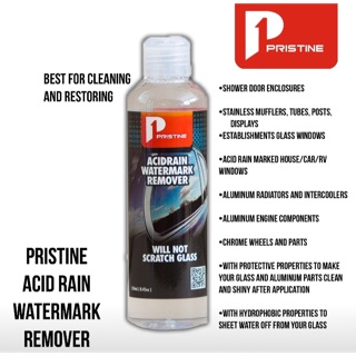 PRISTINE Acid Rain & Watermarks Remover 250ml