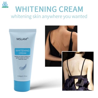 【GLAMN】 MSLAM Body Creams Armpit Whitening Cream Between Legs Knees Private Parts Whitening Formula Underarm (1)