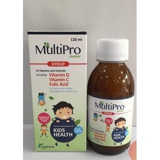 Multipro Junior Siro Help Your Baby Eat well Absorb Nutritiously