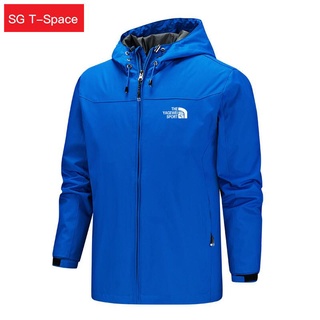 ✑WJJDFC Mens Warm Waterproof Winter Jacket Hiking Windbreaker Coat Camping Ski Suit Mountaineering C