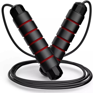 Tangle-Free with Ball Bearings Skipping Rope / Exercise Bearing Rope Skipping / Speed Jump Rope Workout Skipping Rope for Exercise Speed Training Endurance Workout