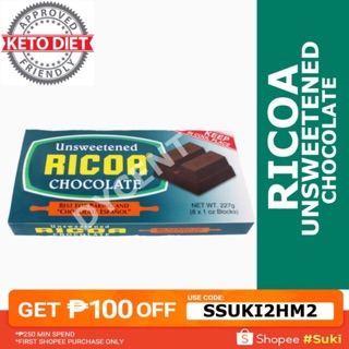 RICOA UNSWEETENED CHOCOLATE