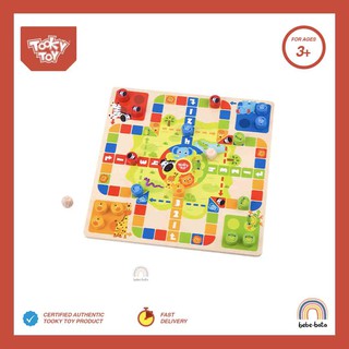 Tooky Toy 2 In 1 Chess: Ludo Game, Snakes and Ladders