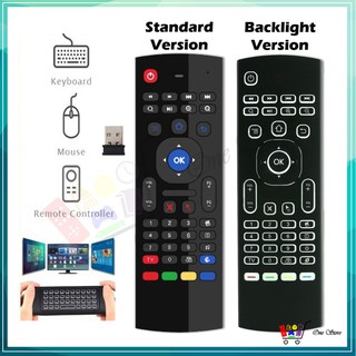 MX3 2.4G Wireless Air Mouse with Keyboard Smart Remote Control for TV Box PC TV (1)