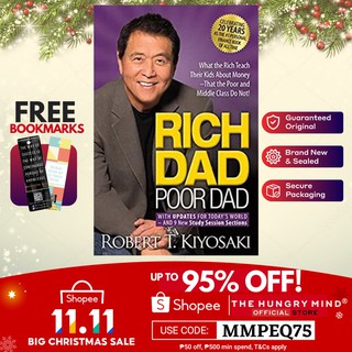 Rich Dad Poor Dad (US. EDITION ORIGINAL) by Robert Kiyosaki Paperback Finance Books with Freebie