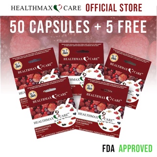 Healthmax Care Mangosteen Plus Berries Vitamin Food Supplement 50 CAPSULES plus 5